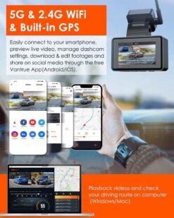 Vantrue E2 Dual Dash Cam