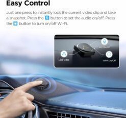 VIOFO BTR200 Wireless Bluetooth Remote Control with Event Locking MICWi FiHDR ON2