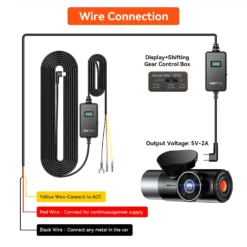 Vantrue Voltage Display ACC Hardwire Kit