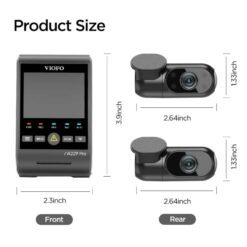 Viofo A229 Pro 4K 3-Channel Dash Cam