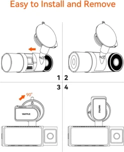 Vantrue Suction Cup GPS Mount for N4 Pro | N5