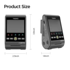 VIOFO A229 PRO 1CH 4K HDR FRONT DASH CAM WITH SONY STARVIS 2 IMX678 8MP SENSOR SUPER NIGHT VISION VOICE CONTROL 5GHZ WIFI GPS