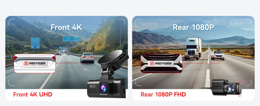 REDTIGER Dash Cam 3