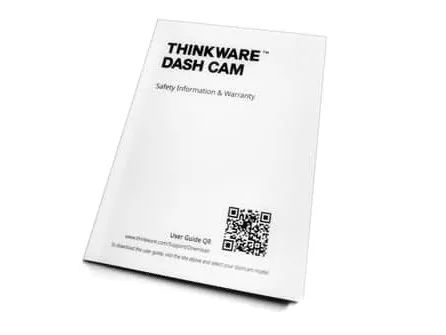 Thinkware U1000 Plus 4K Dual Dash Cam