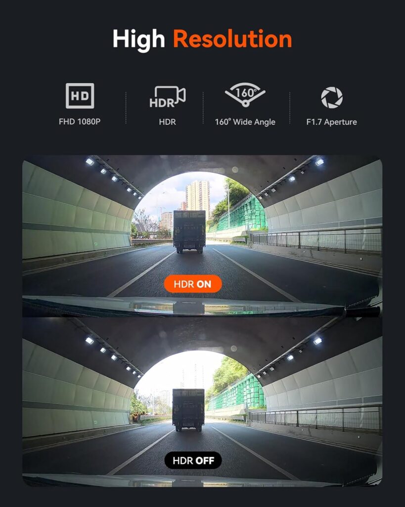 Vantrue Waterproof Rear Camera for E3 | N4 Pro | S1 Pro