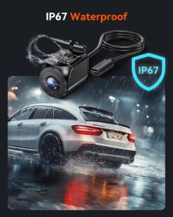 Vantrue Waterproof Rear Camera for E3 | N4 Pro | S1 Pro