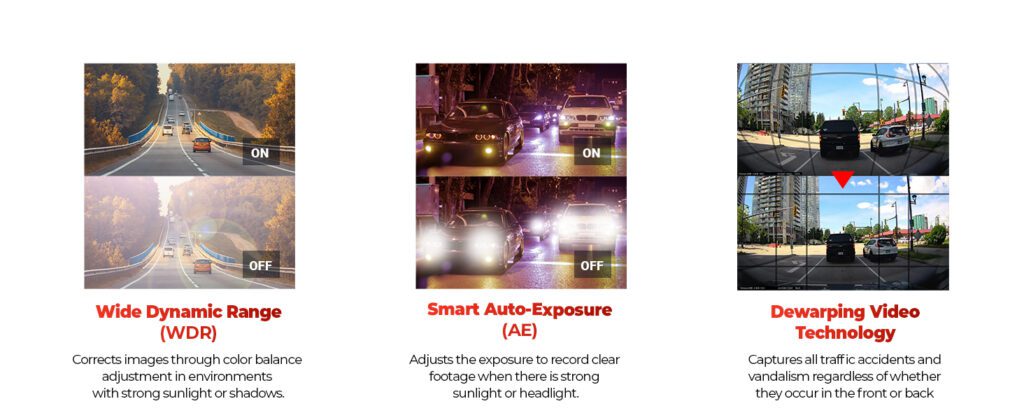 Thinkware Q200 Front