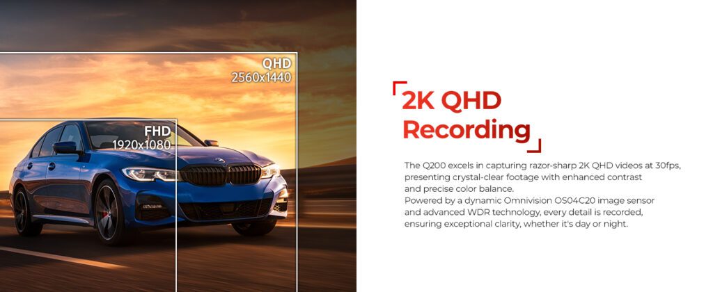 Thinkware Q200 Front