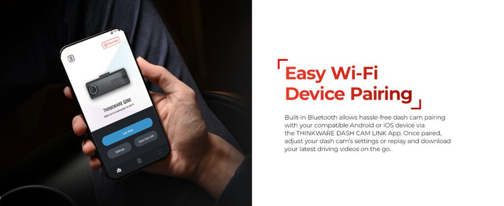 Thinkware Q200 Front