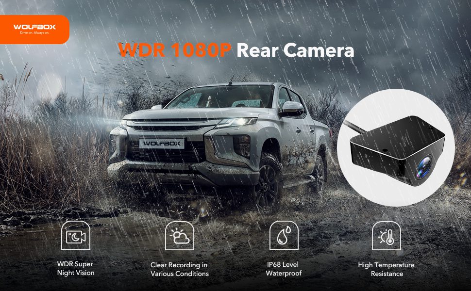 Waterproof Rear Cam For G900