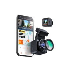 Vantrue E1 Pro 4K Mini Dash Cam, Sony STARVIS 2, PlatePix™, GPS, 5GHz Wi‑Fi, HDR, Voice Control, LTE Ready, 24/7 Parking Mode