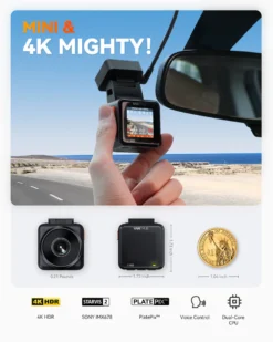 Vantrue E1 Pro Front Dash Cam 3