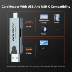 Wolfbox USB Reader 2