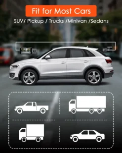 VANTRUE29.5ftRearCameraExtensiveCableforN4 X4S S2DashCam 1